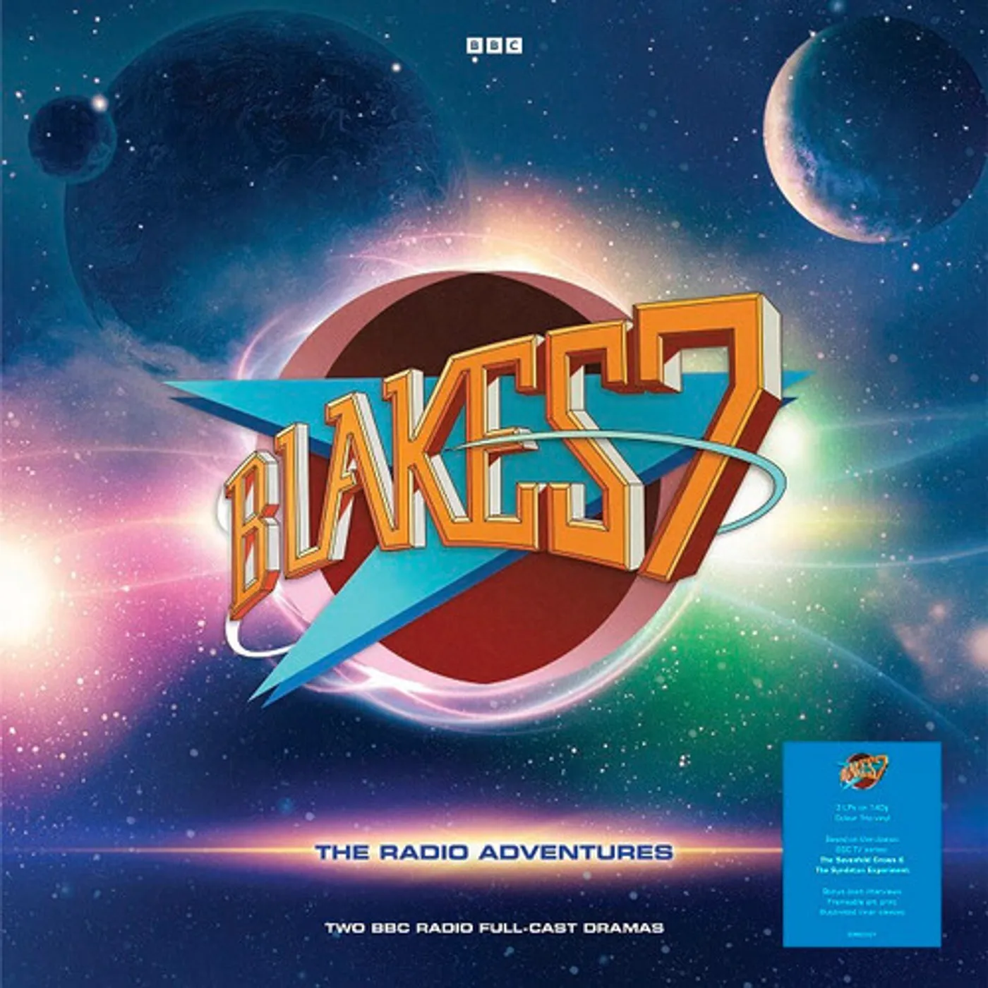 Blakes 7 RADIO ADVENTURES Vinyl Record