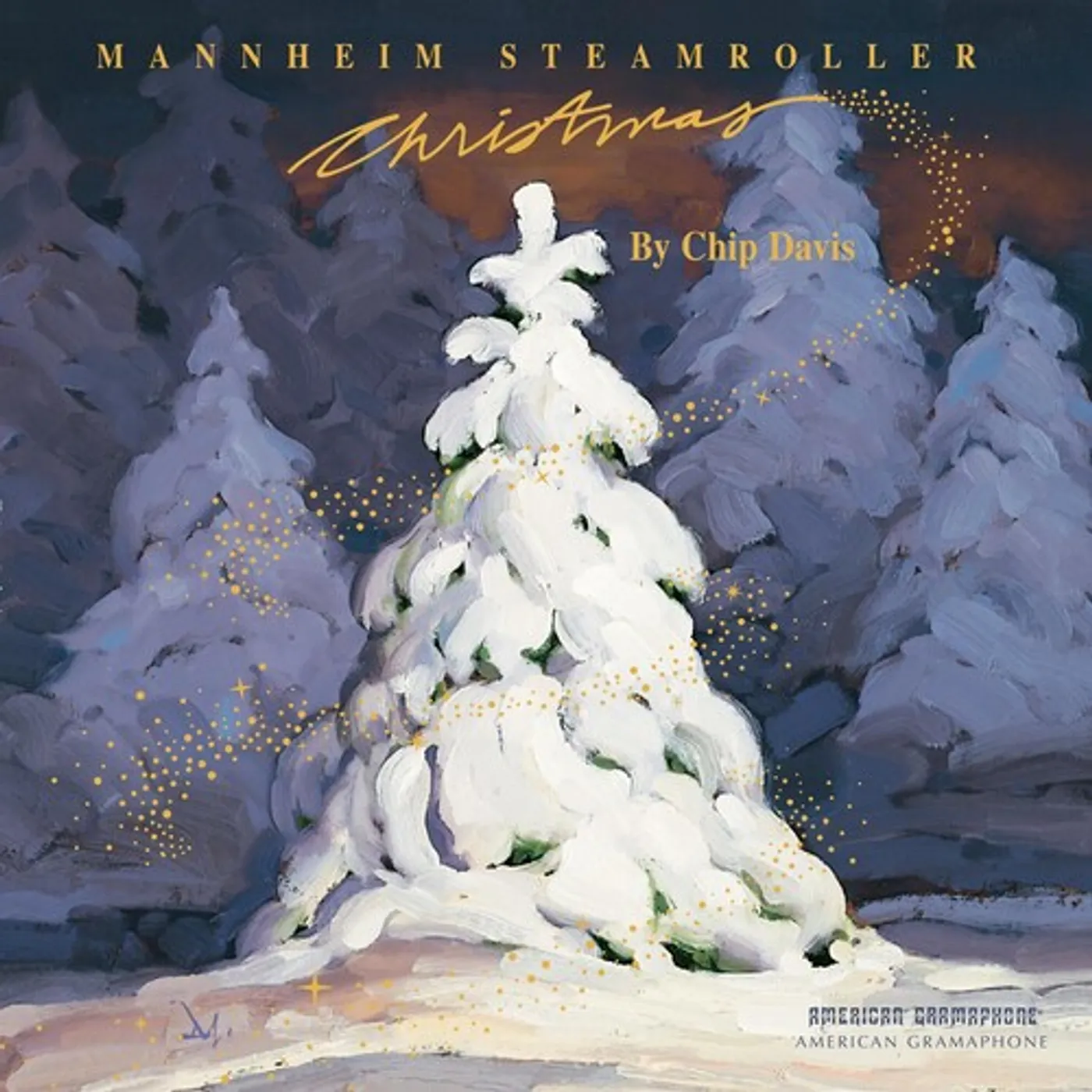 Mannheim Steamroller CHRISTMAS IN THE AIRE LP Vinyl Record