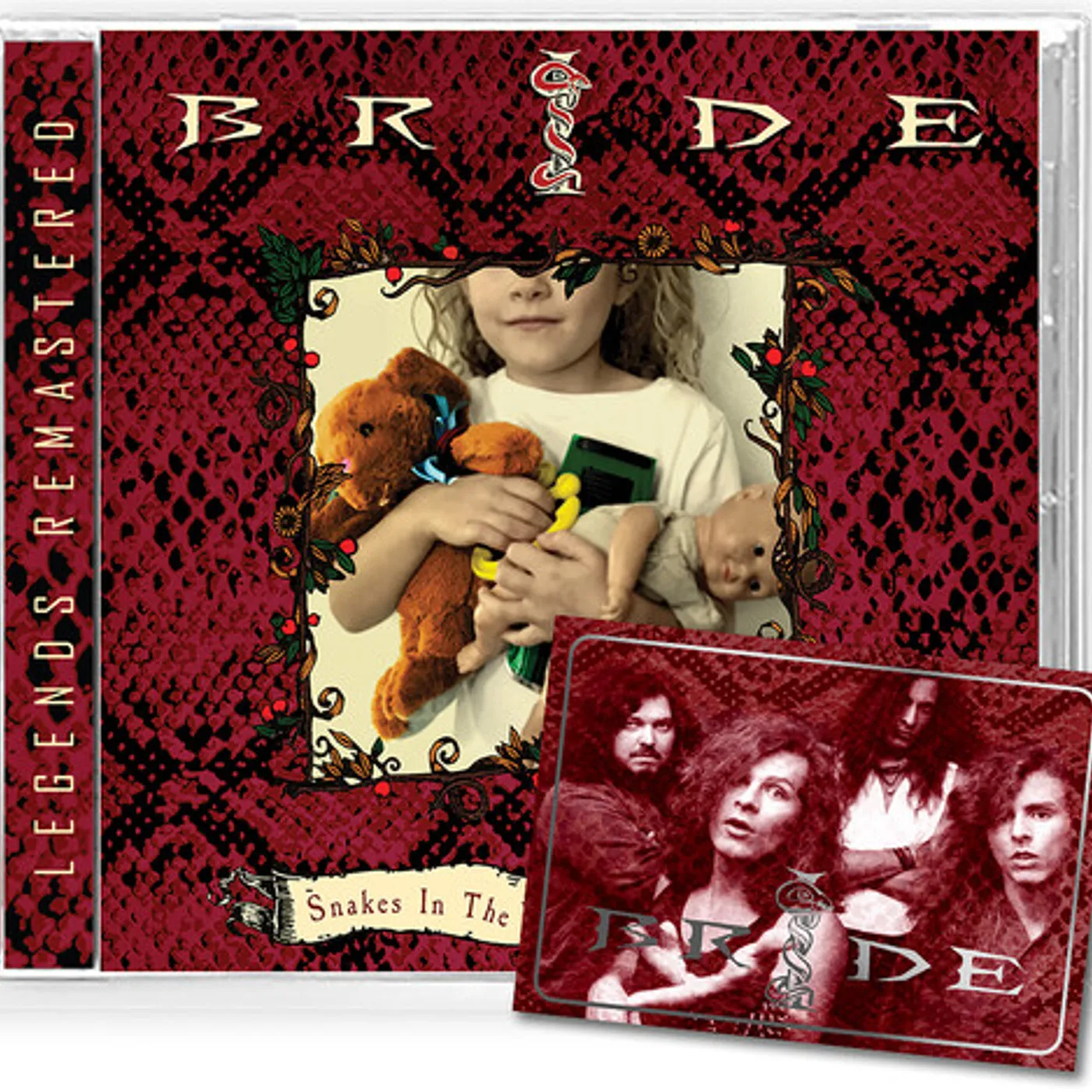 Bride SNAKES IN THE PLAYGROUND DEMOS CD
