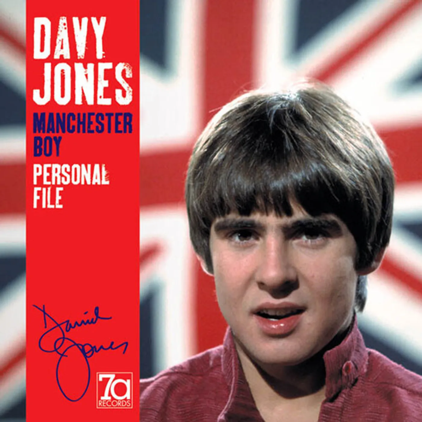 Davy Jones MANCHESTER BOY: PERSONAL FILE CD