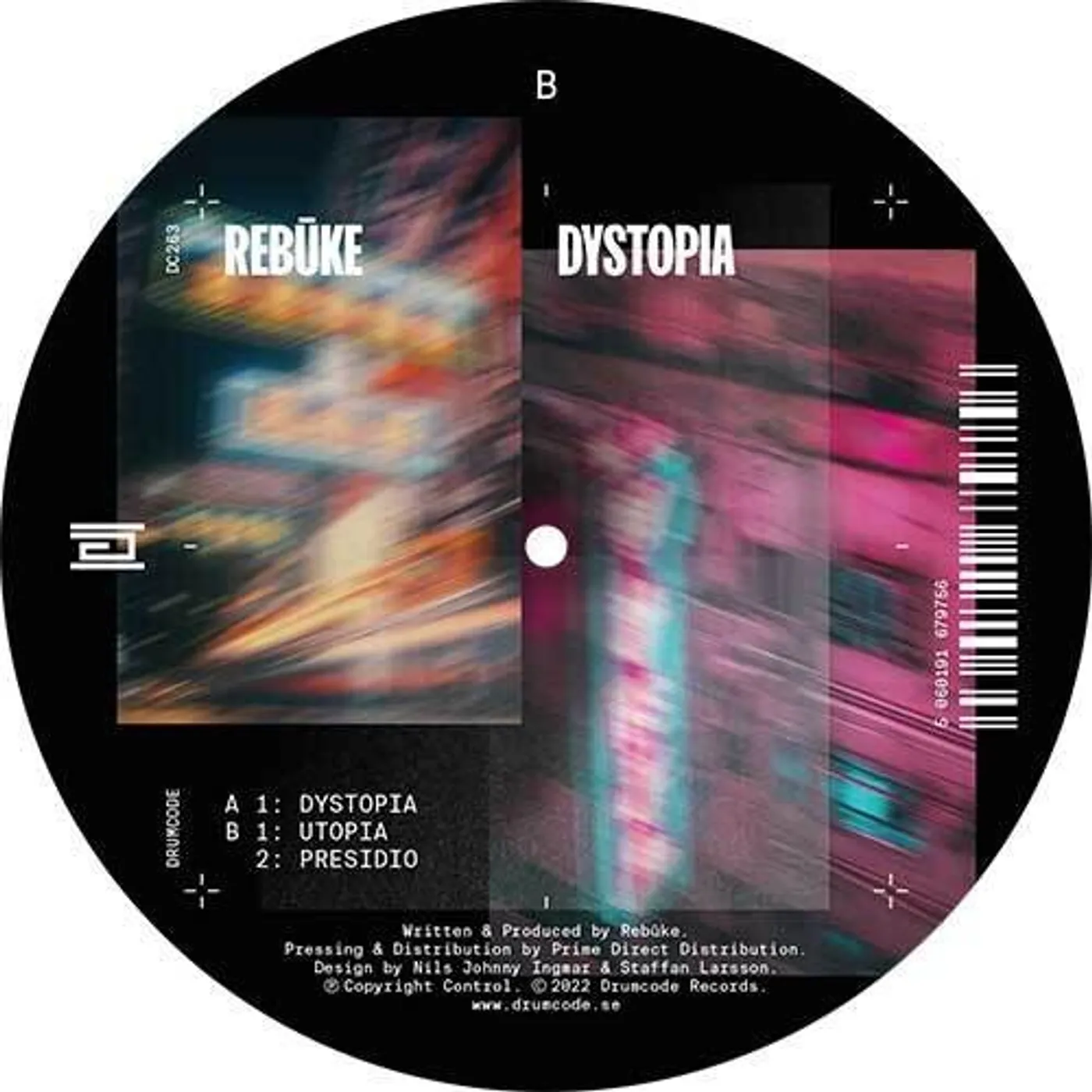 Rebūke Dystopia 12" Vinyl Record