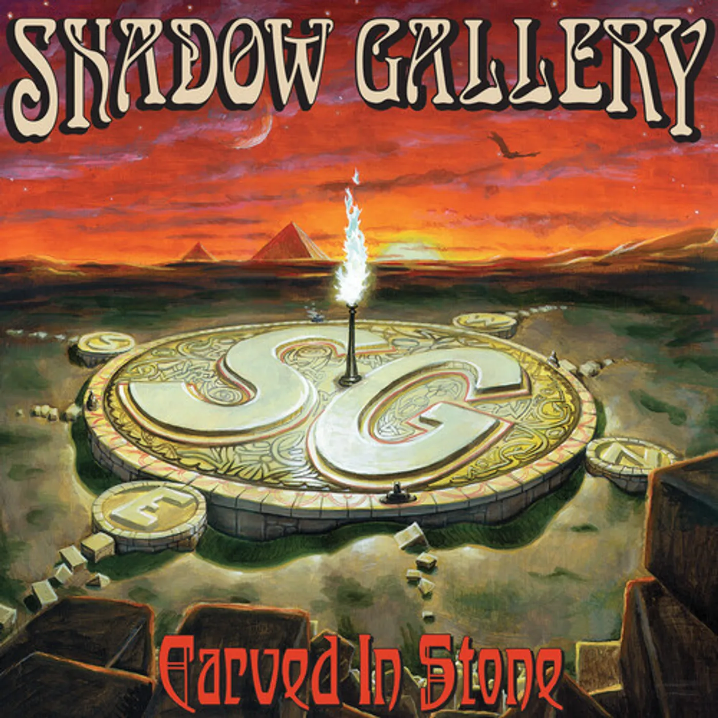 Shadow Gallery CARVED IN STONE CD