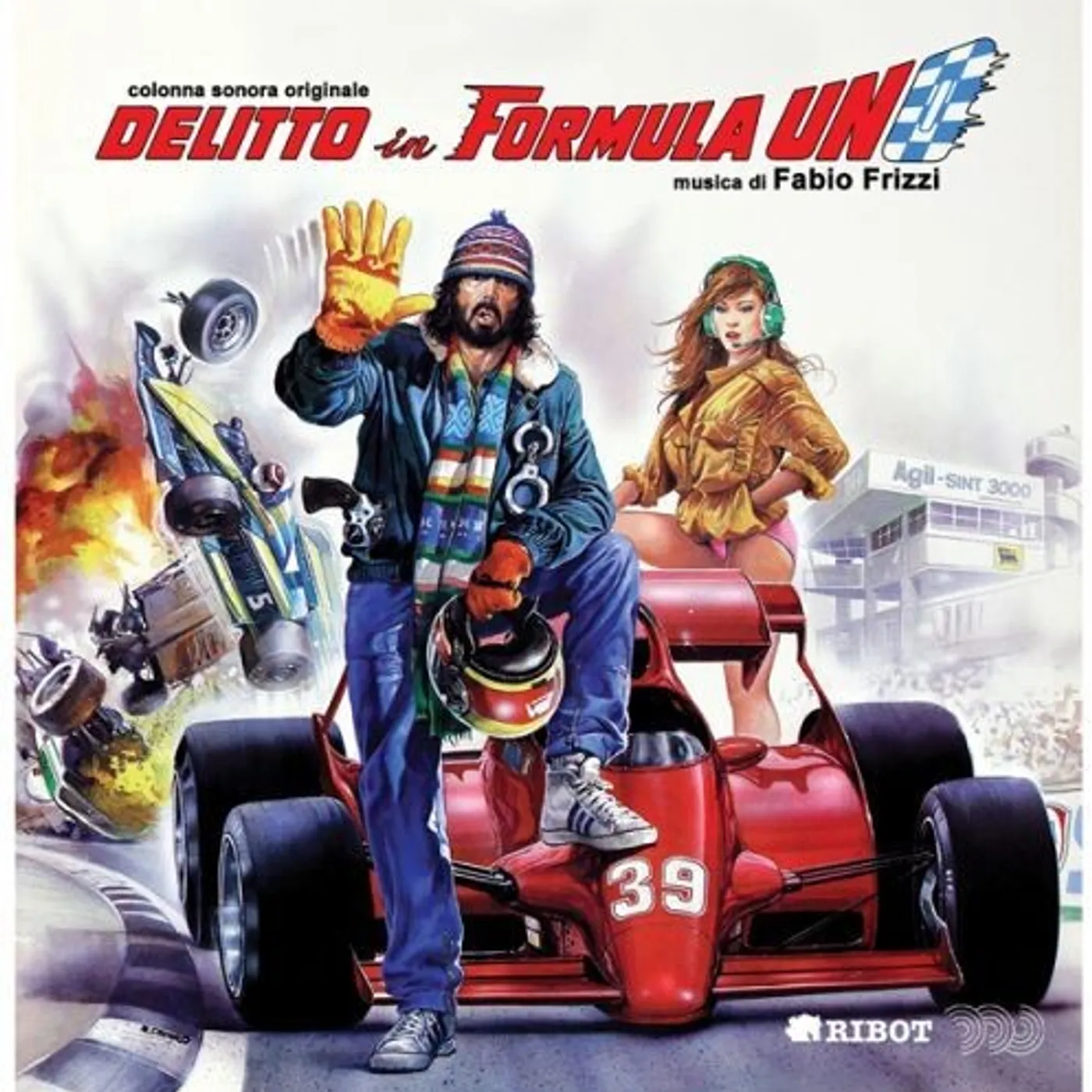 Fabio Frizzi DELITTO IN FORMULA UNO / Original Soundtrack Vinyl Record