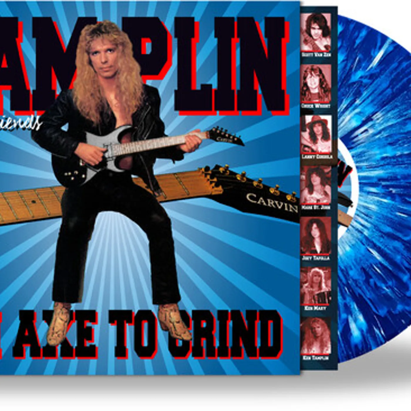 Ken Tamplin AXE TO GRIND Vinyl Record