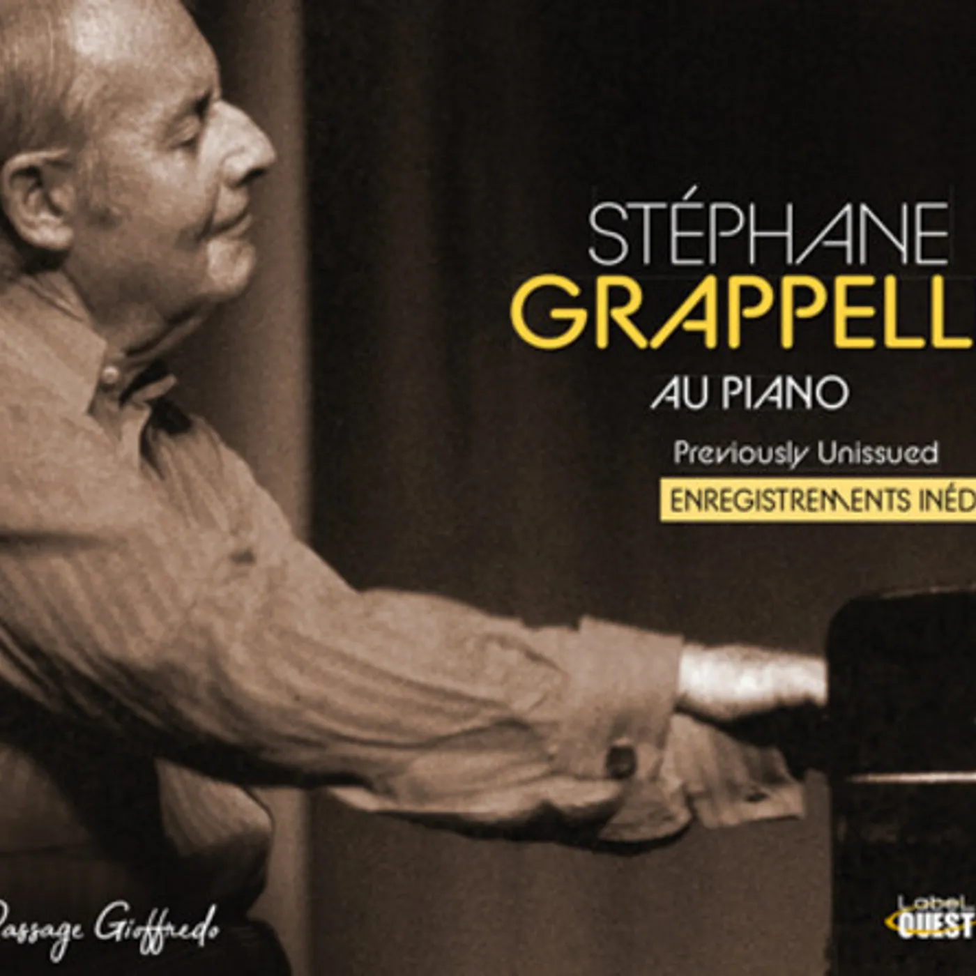 Stéphane Grappelli AU PIANO CD