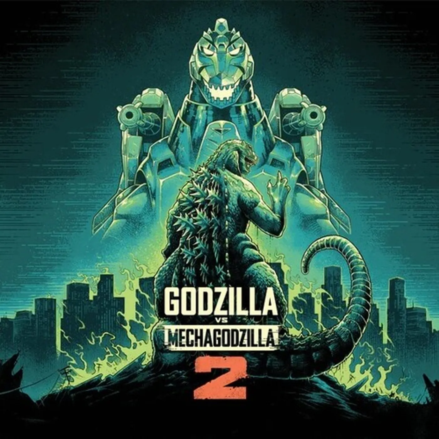 Akira Ifukube GODZILLA VS MECHAGODZILLA 2 - Original Soundtrack Vinyl Record