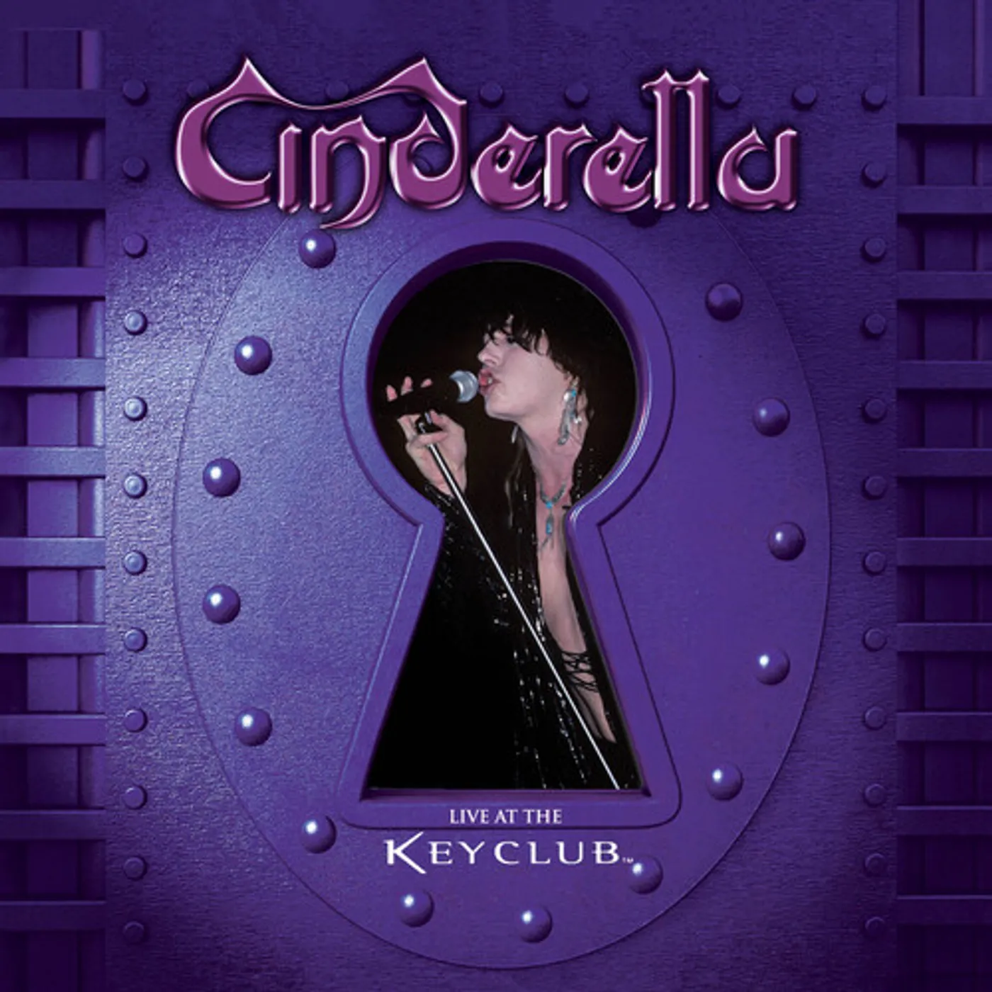 Cinderella Live At The Key Club - Marble Purple Splatter Vinyl Record