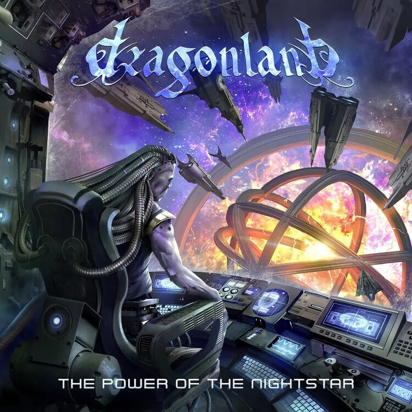 Dragonland POWER OF THE NIGHTSTAR Vinyl Record