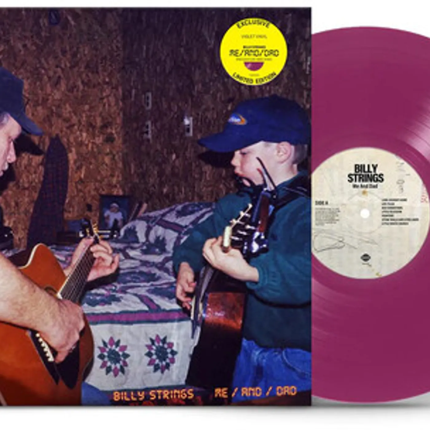 Billy Strings Me/And/Dad - Violet Vinyl Record