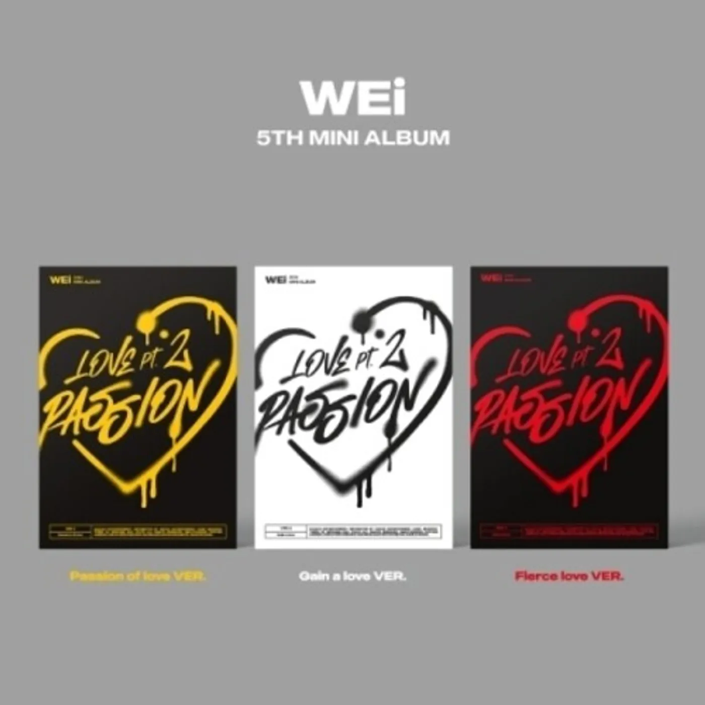 WEi LOVE PT.2: PASSION CD