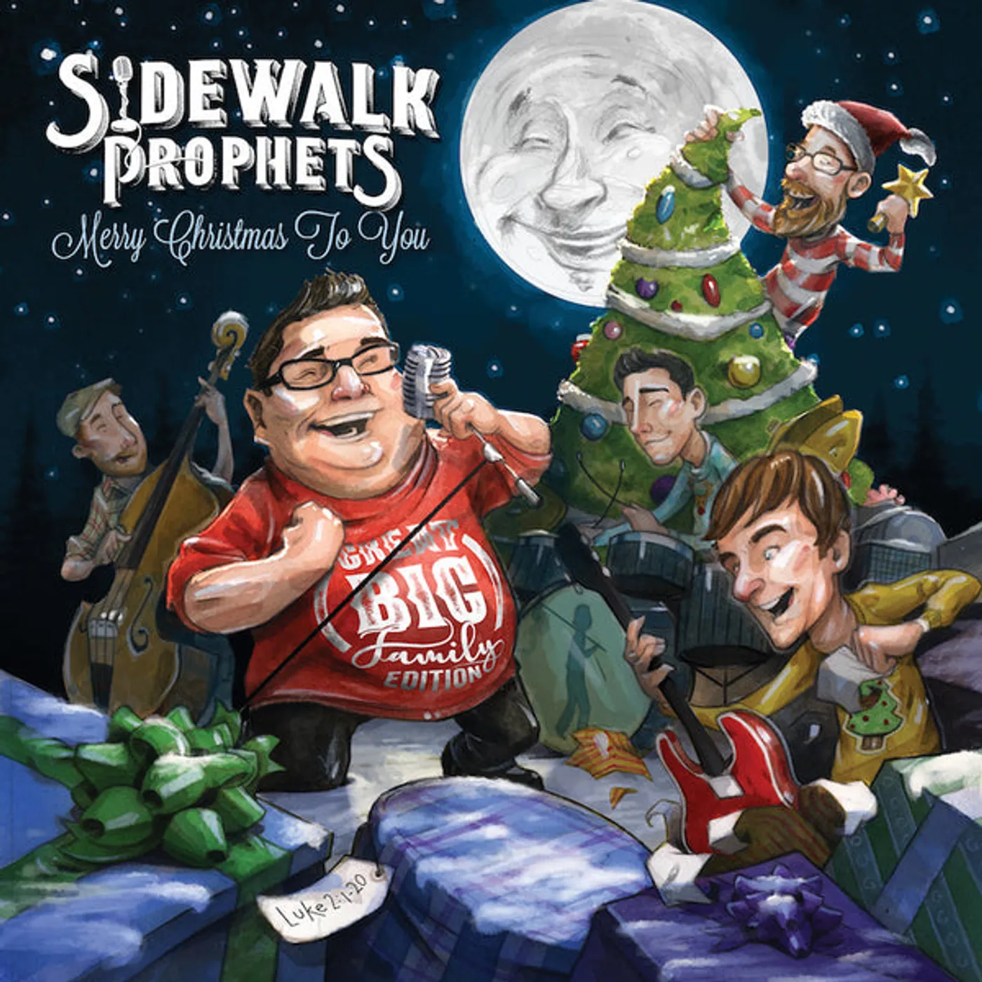 Sidewalk Prophets Merry Christmas To You (Great Big Family Edition) Vinyl Record