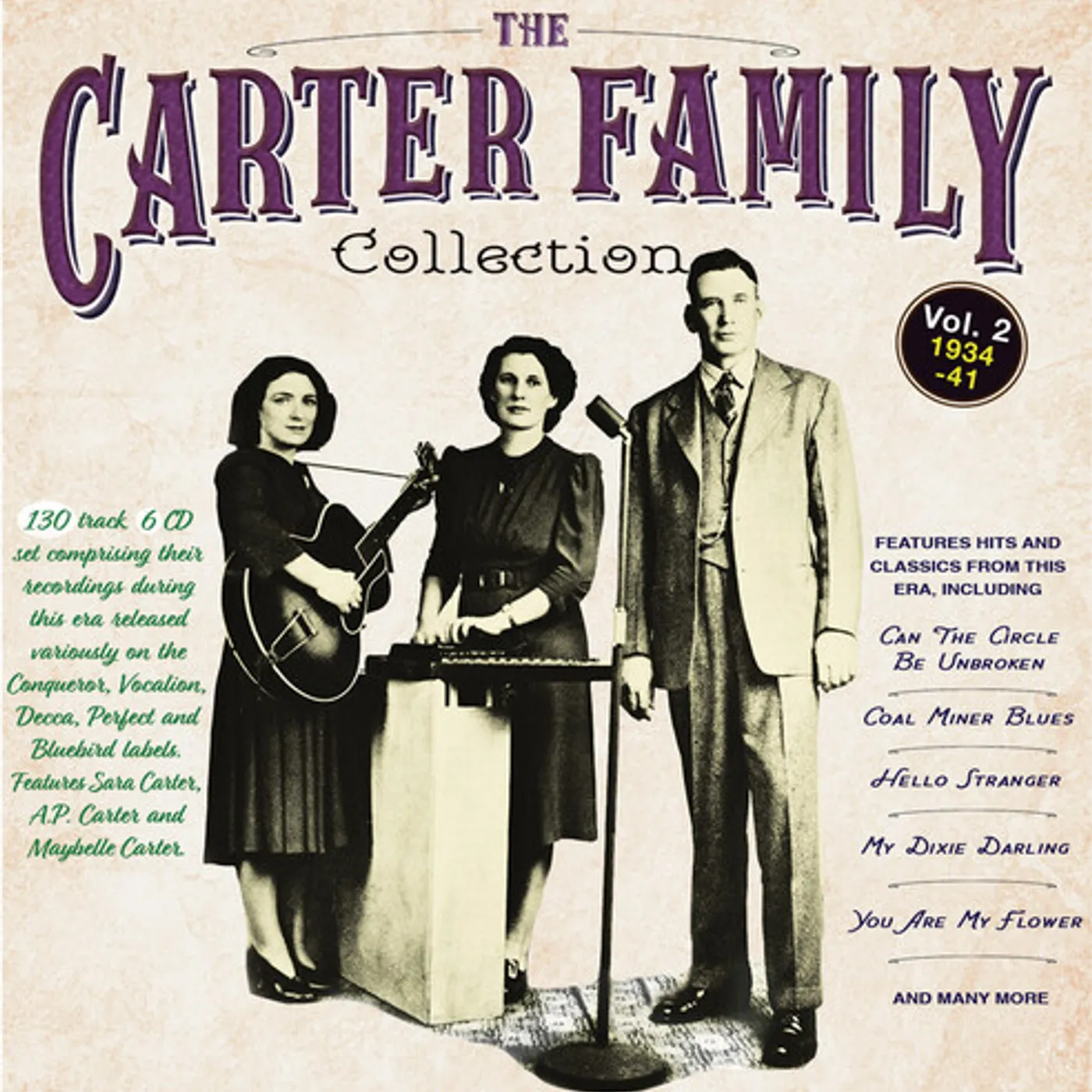 The Carter Family COLLECTION VOL. 2 1935-41 CD