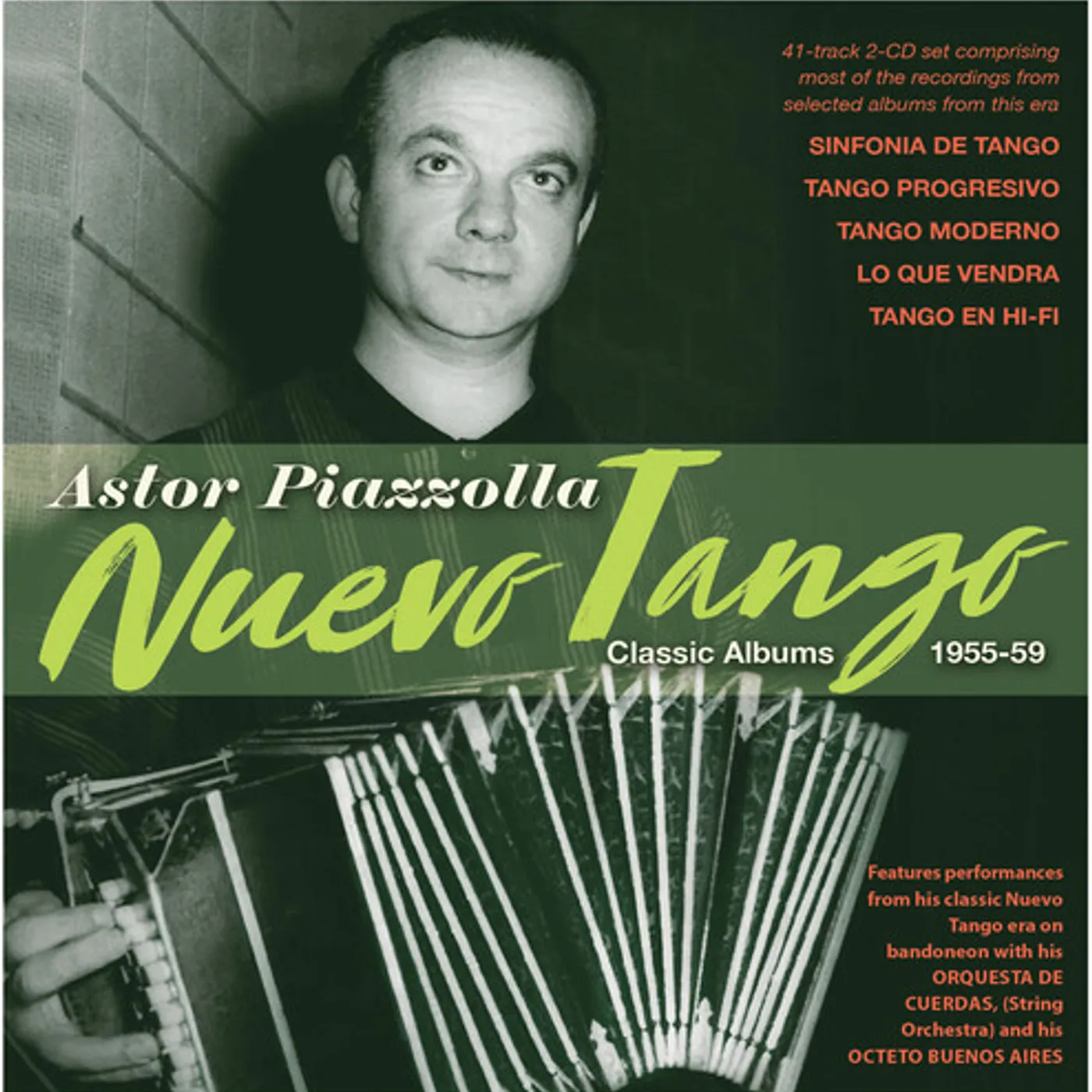 Astor Piazzolla NUEVO TANGO: CLASSIC ALBUMS 1955-59 CD
