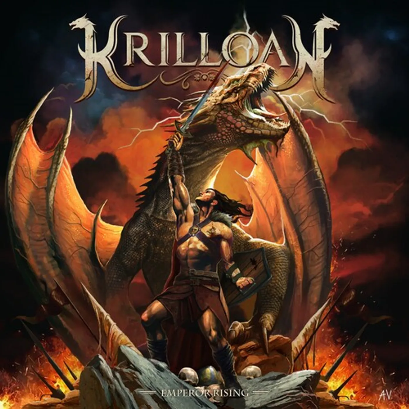 Krilloan EMPEROR RISING CD