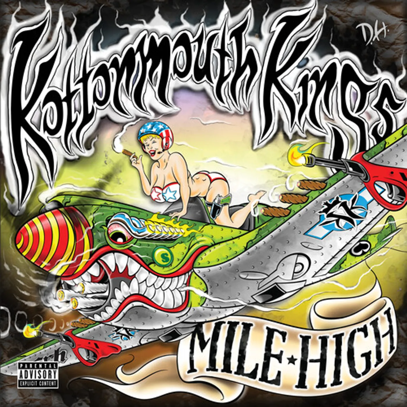 Kottonmouth Kings MILE HIGH - RED/BLUE Vinyl Record