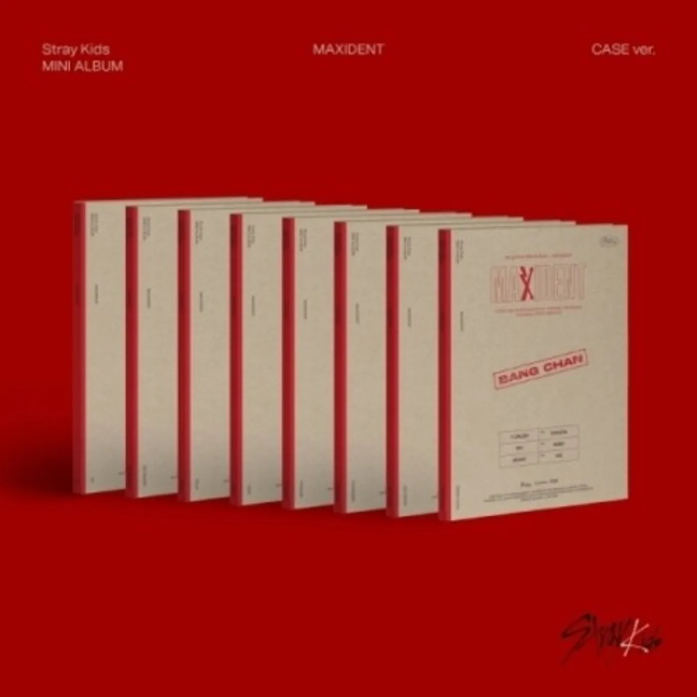 Stray Kids MAXIDENT (PAPER CASE VERSION) CD