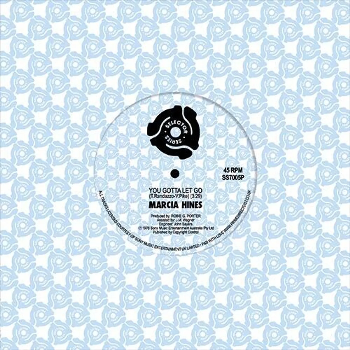 Marcia Hines YOU GOTTA LET GO Vinyl Record