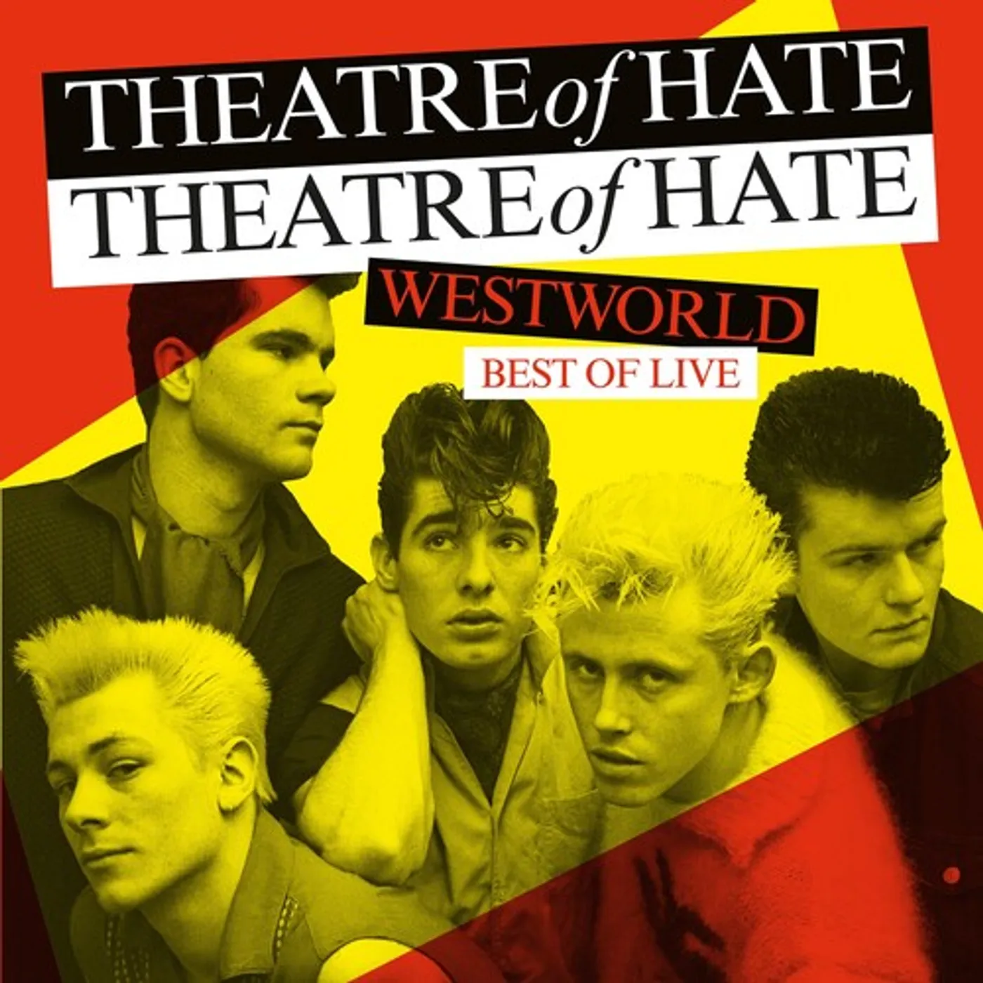 Theatre Of Hate WESTWORLD: BEST OF LIVE Vinyl Record