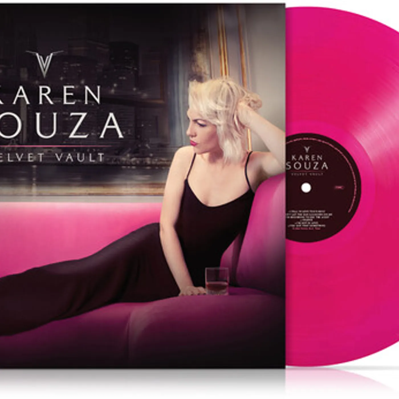 Karen Souza Velvet Vault Vinyl Record