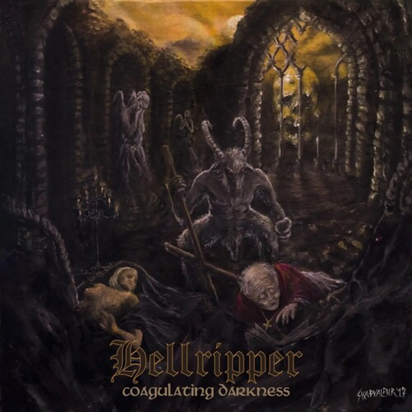 Hellripper COAGULATING DARKNESS CD