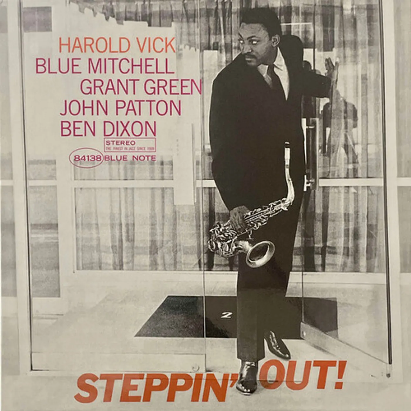 Harold Vick STEPPIN OUT (BLUE NOTE TONE POET SERIES) Vinyl Record