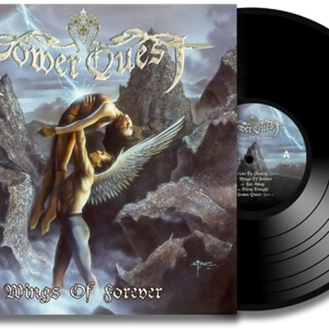 Power Quest Wings of Forever Vinyl Record