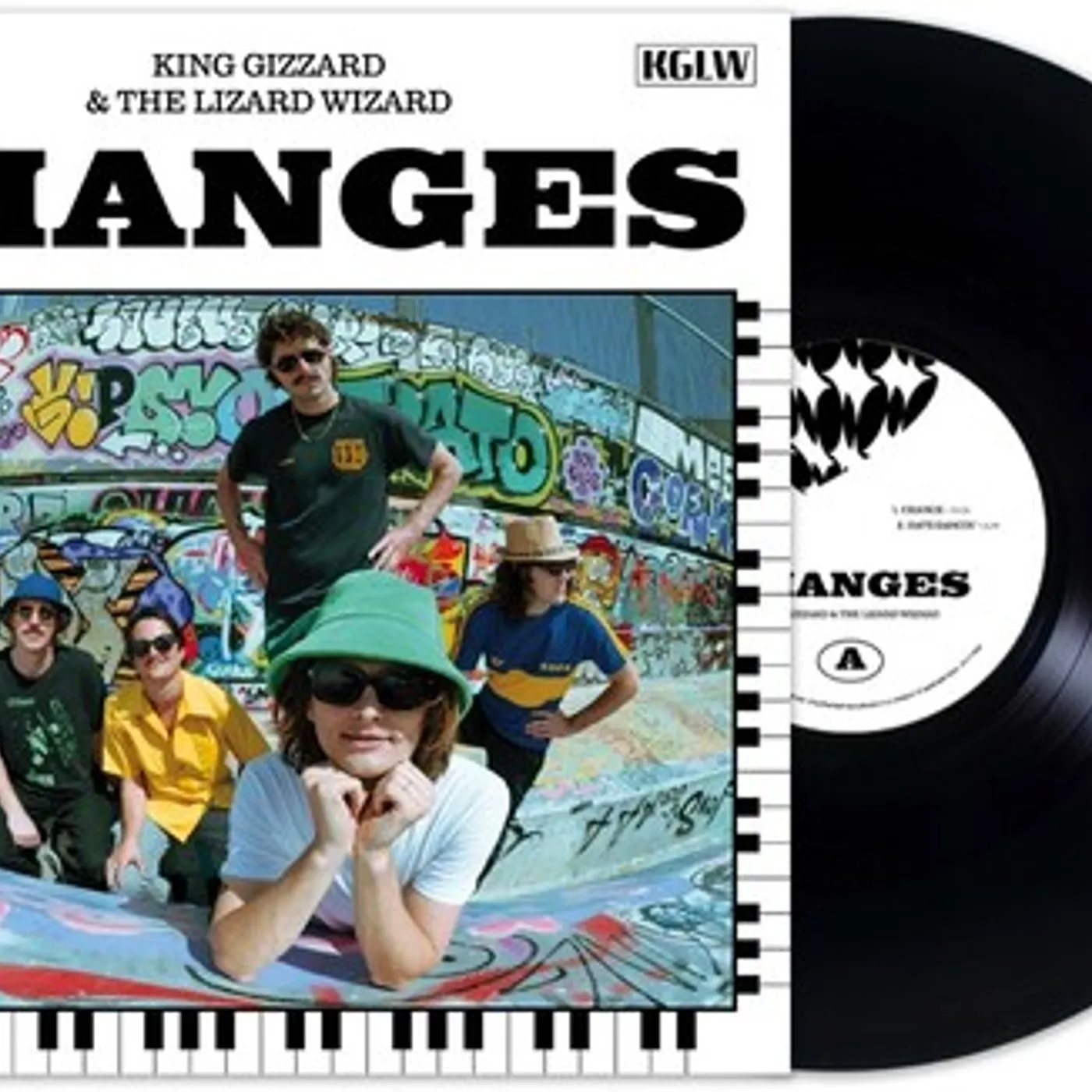 King Gizzard & The Lizard Wizard Changes (Recycled Black Wax) Vinyl Record