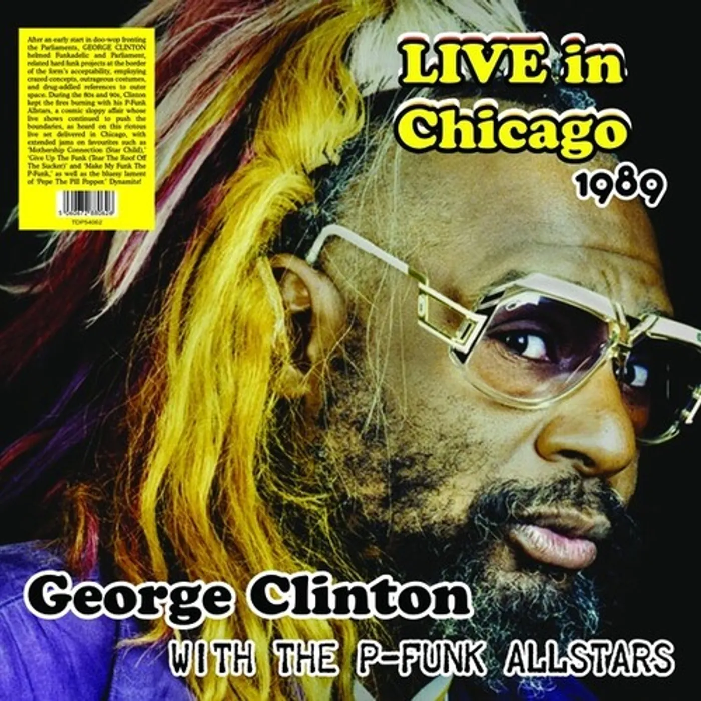 George Clinton Live In Chicago 1989 With The P-funk Allstars Vinyl Record