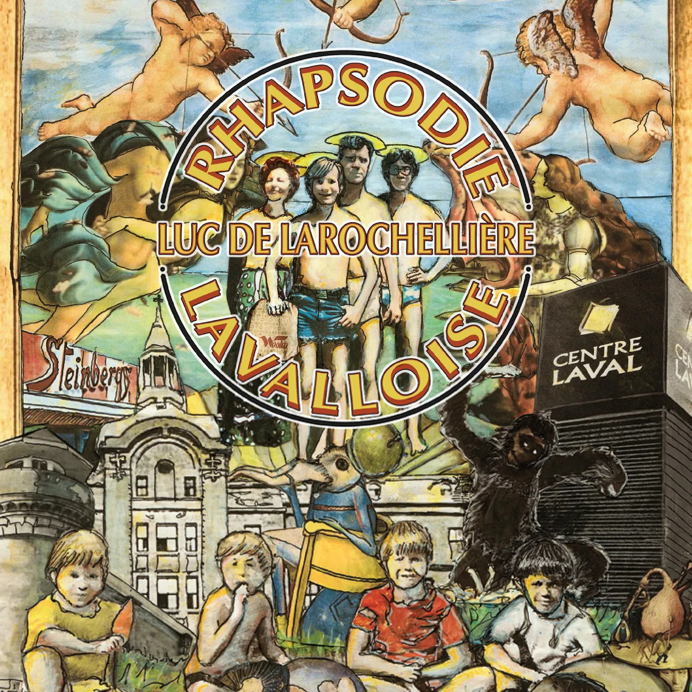 Luc De Larochellière RHAPSODIE LAVALLOISE Vinyl Record