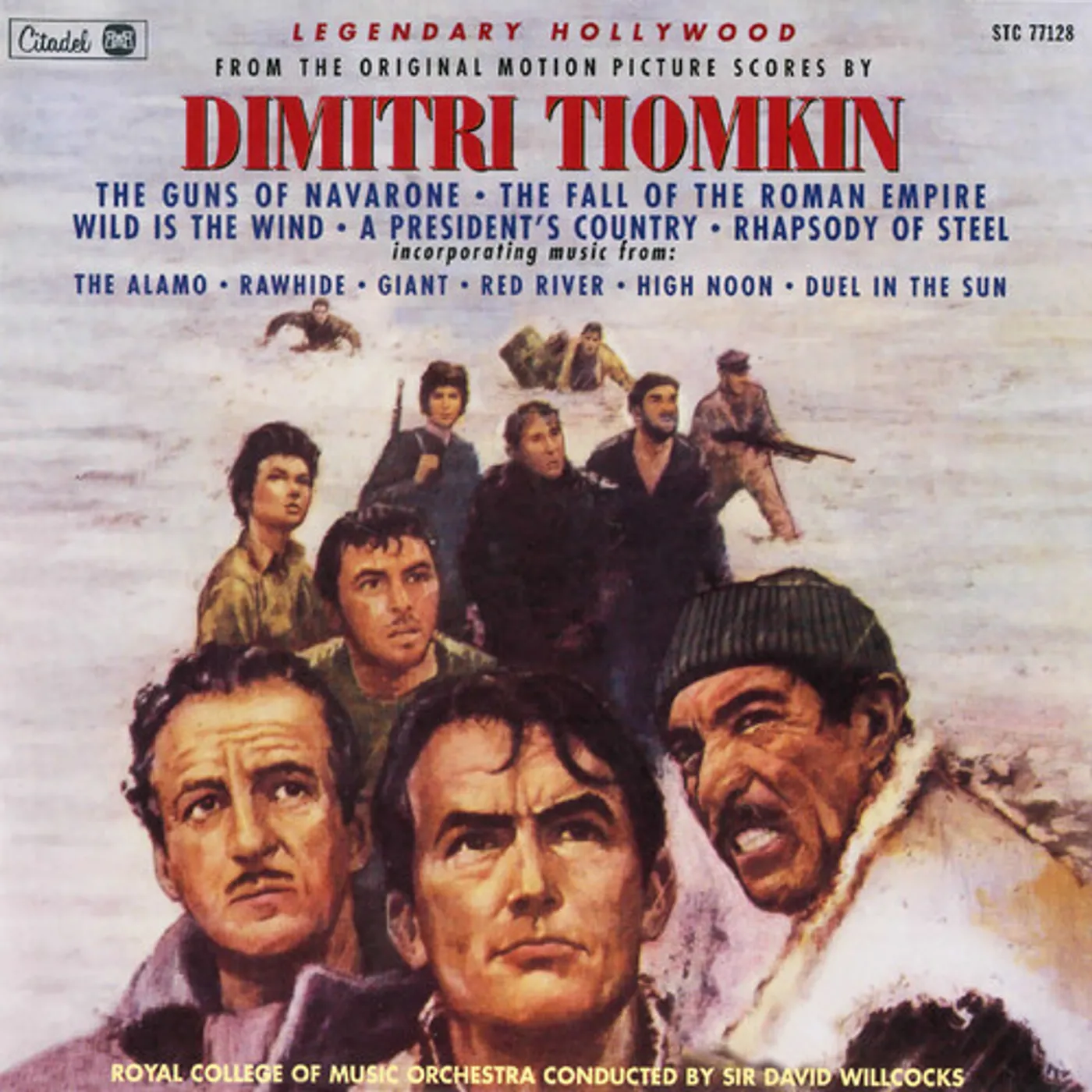 Dimitri Tiomkin LEGENDARY HOLLYWOOD: THE ORIGINAL MOTION PICTURE CD