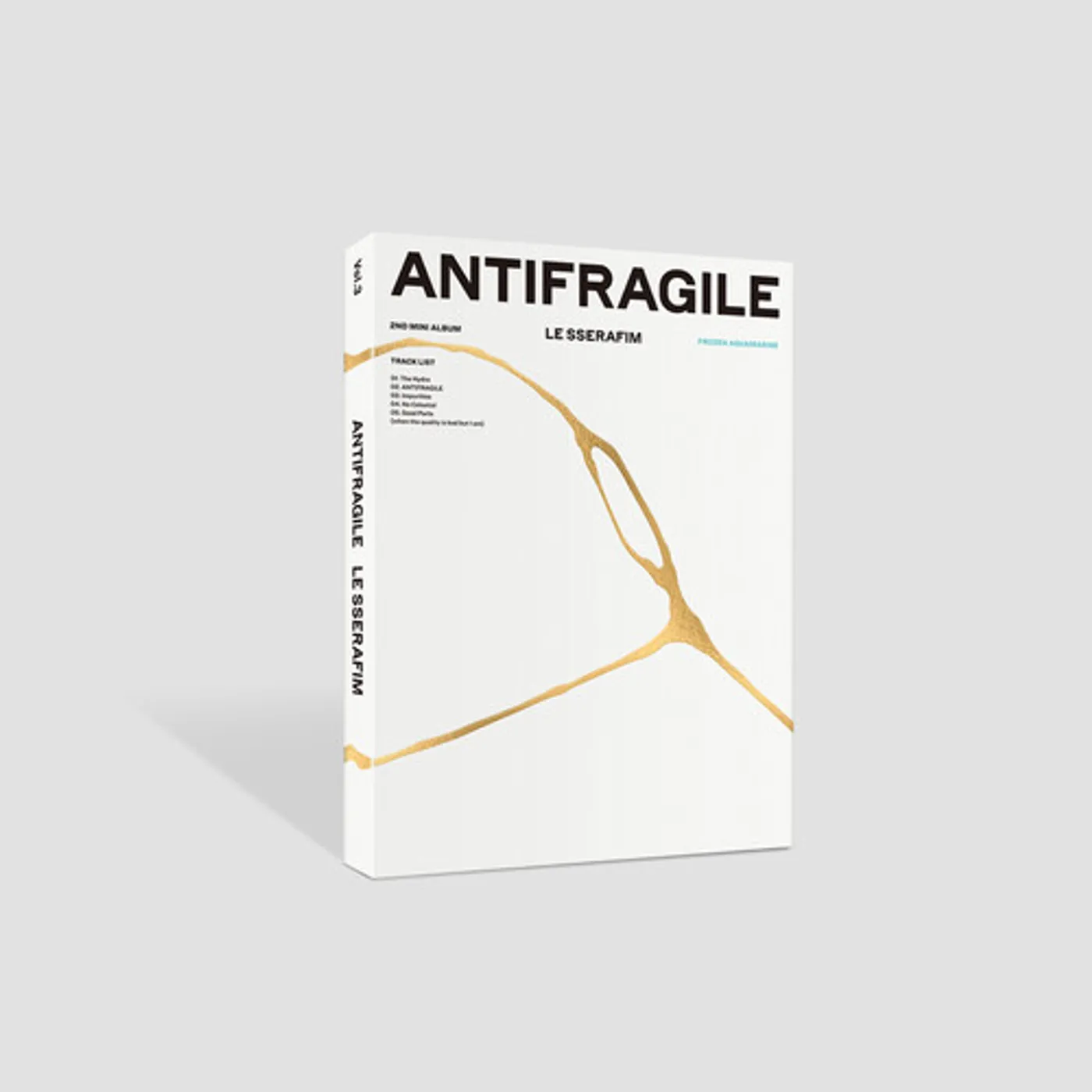 LE SSERAFIM ANTIFRAGILE FROZEN AQUAMARINE CD