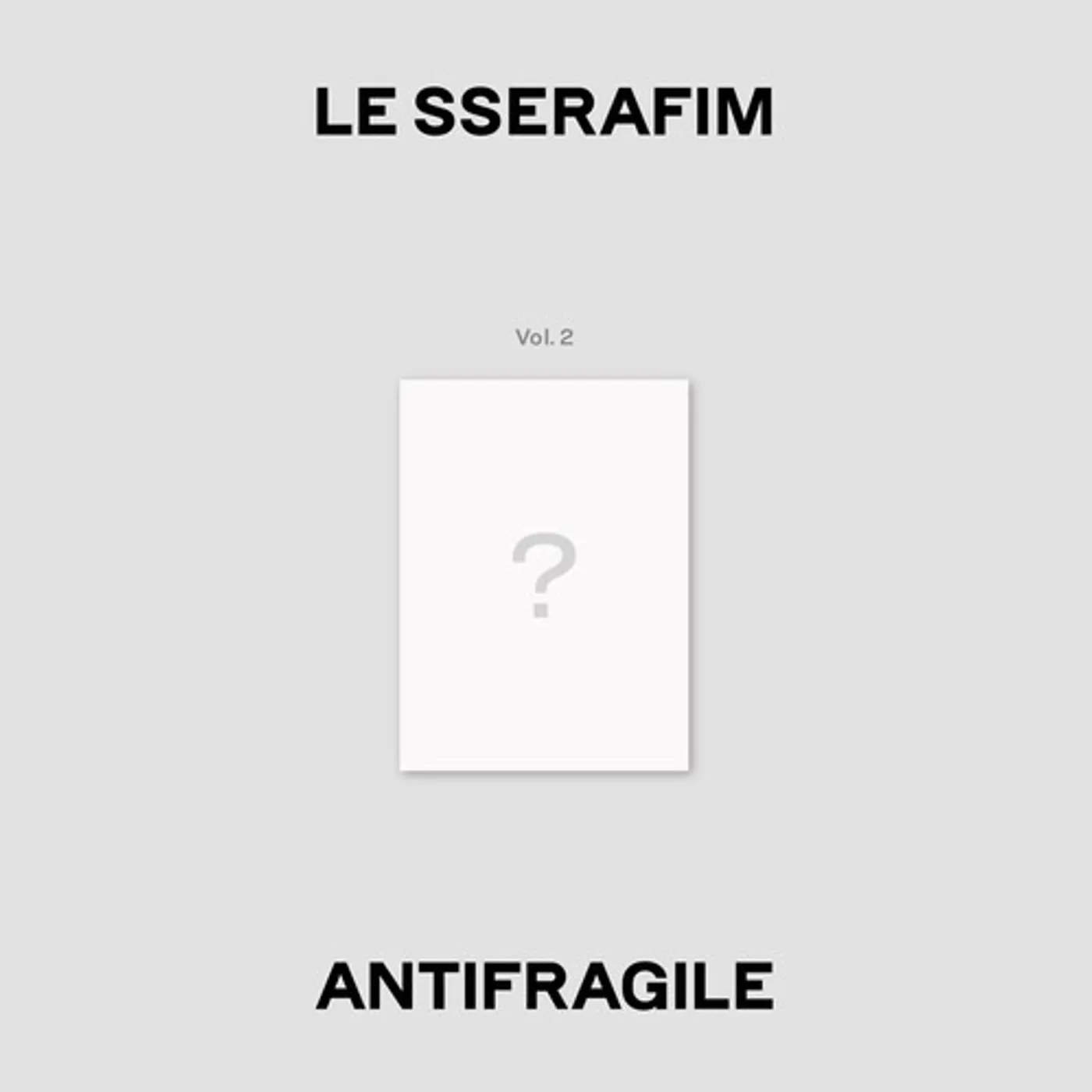 LE SSERAFIM ANTIFRAGILE IRIDESCENT OPAL CD