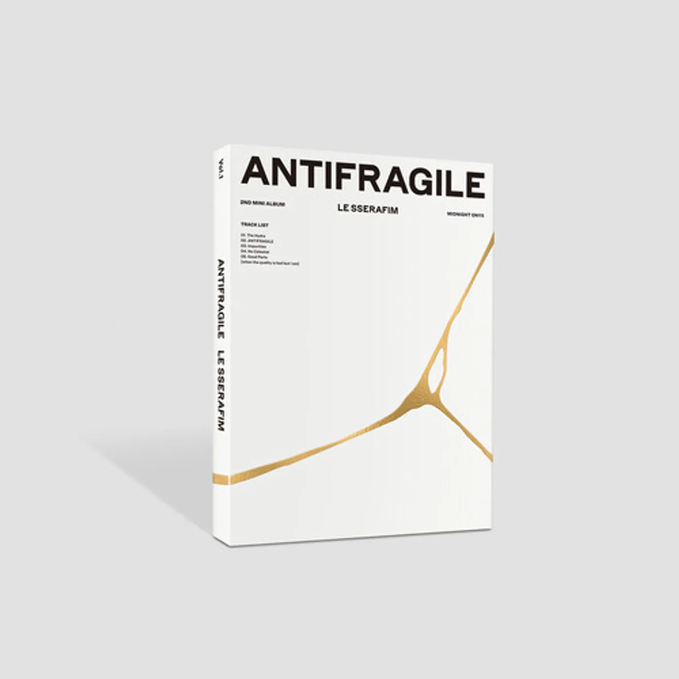 LE SSERAFIM ANTIFRAGILE MIDNIGHT ONYX CD