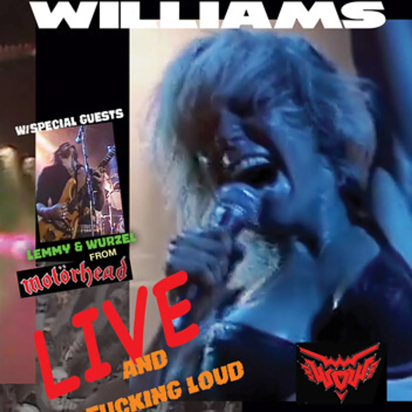 Wendy O. Williams WOW: LIVE AND FUCKING LOUD FROM LONDON DVD