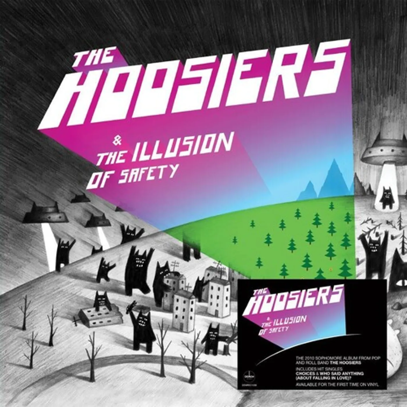 The Hoosiers ILLUSION OF SAFETY Vinyl Record