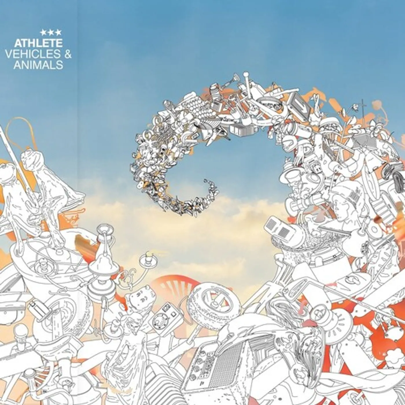 Athlete VEHICLES & ANIMALS: 20TH ANNIVERSARY DELUXE ED. Vinyl Record