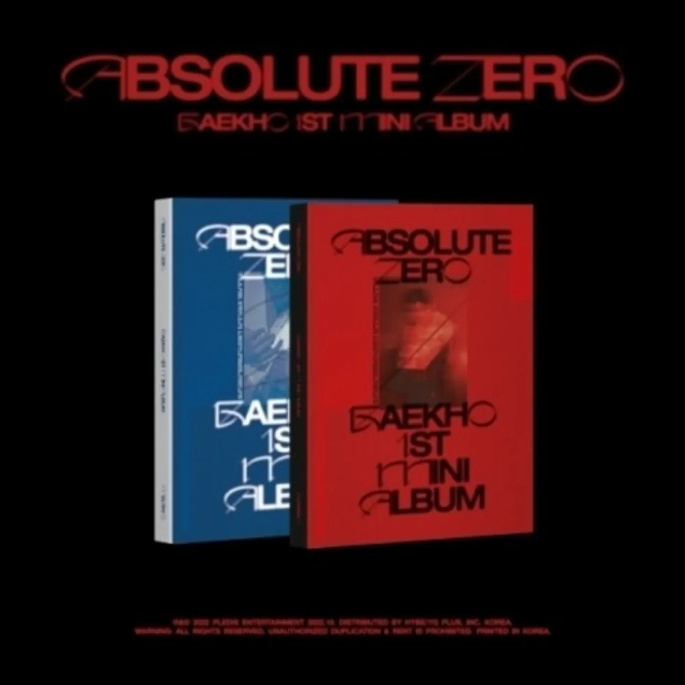 BAEKHO ABSOLUTE ZERO CD