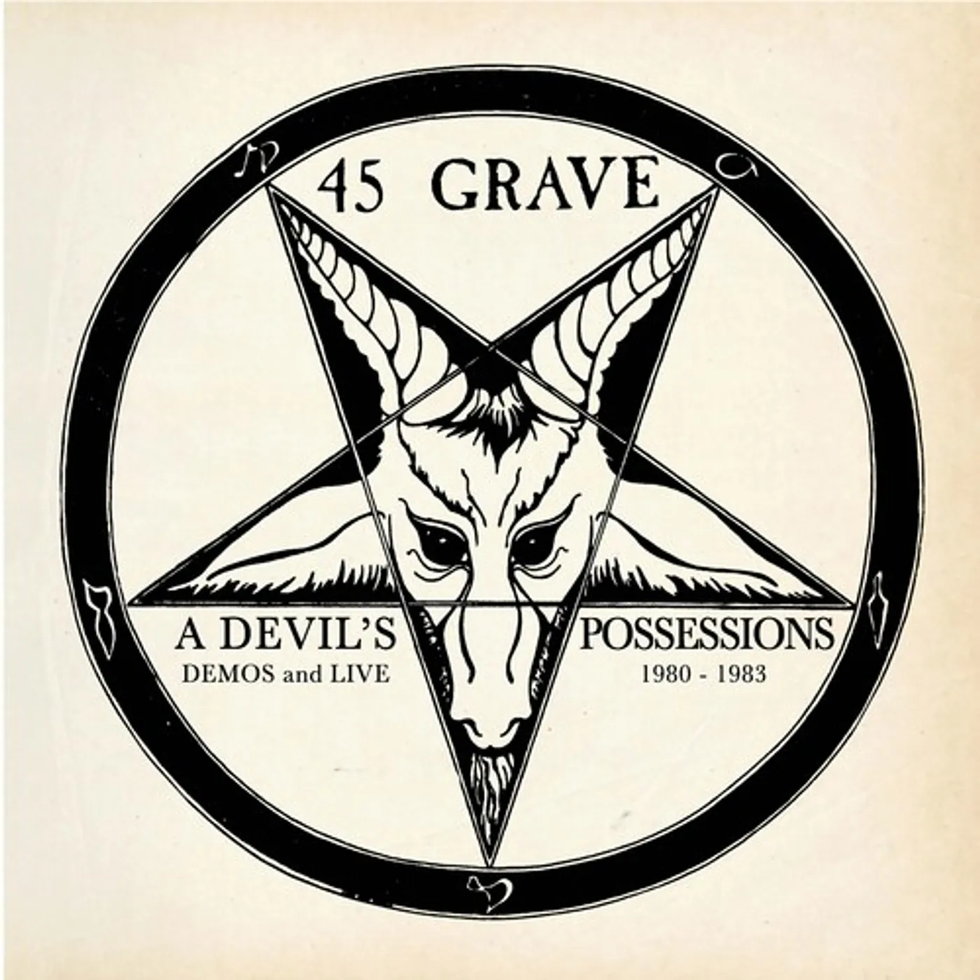 45 Grave DEVIL'S POSSESSIONS - DEMOS & LIVE 1980-1983 Vinyl Record