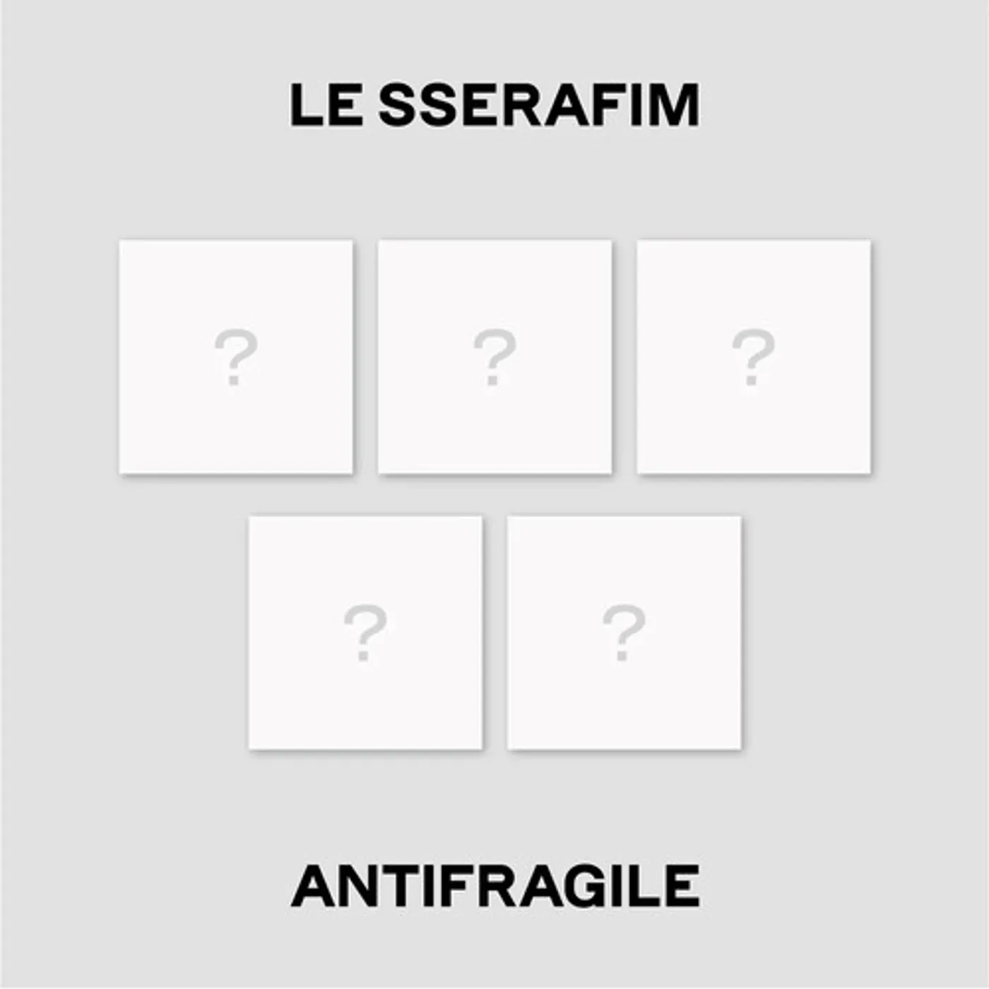 LE SSERAFIM Antifragile CD