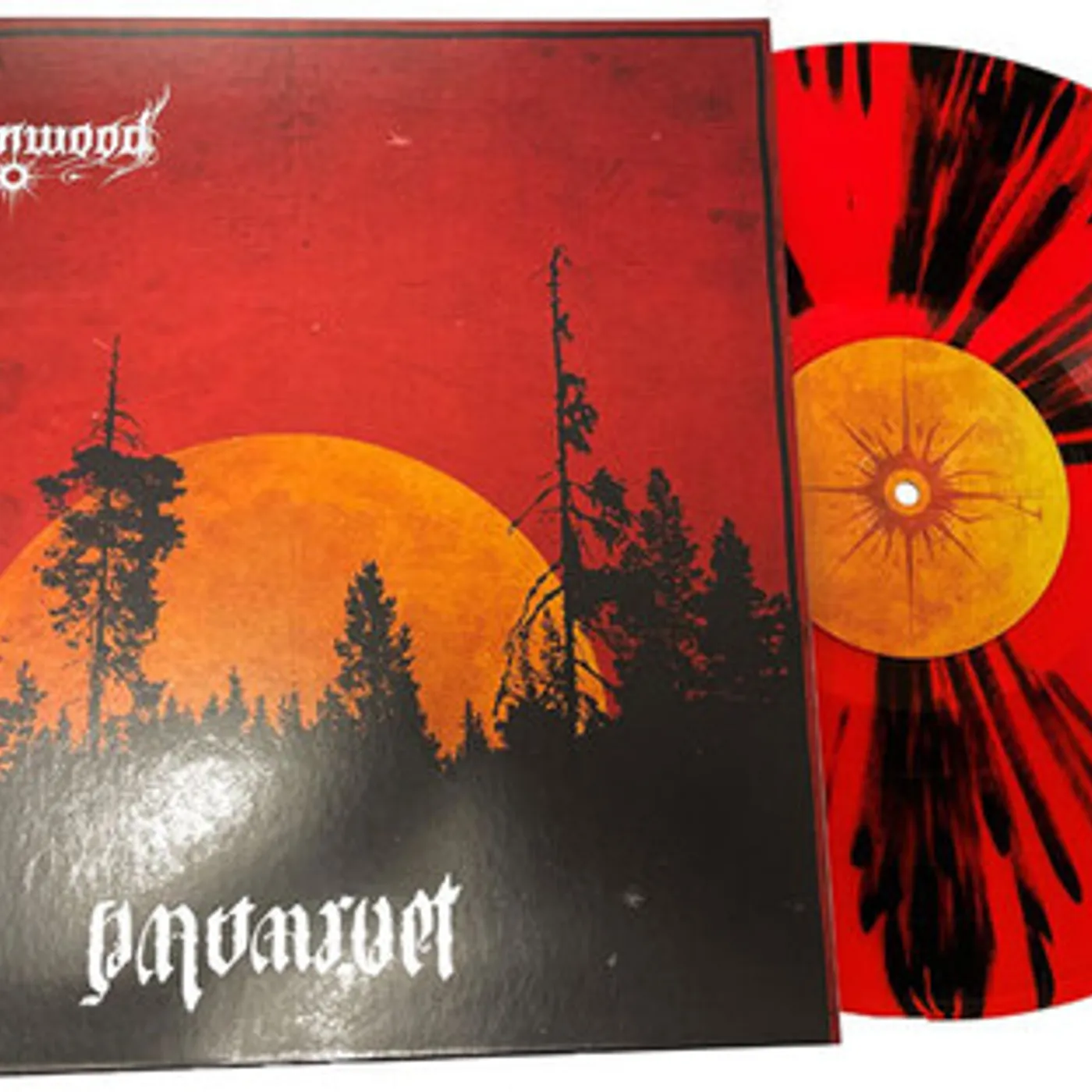 Wormwood NATTARVET - RED/BLACK SPLATTER Vinyl Record