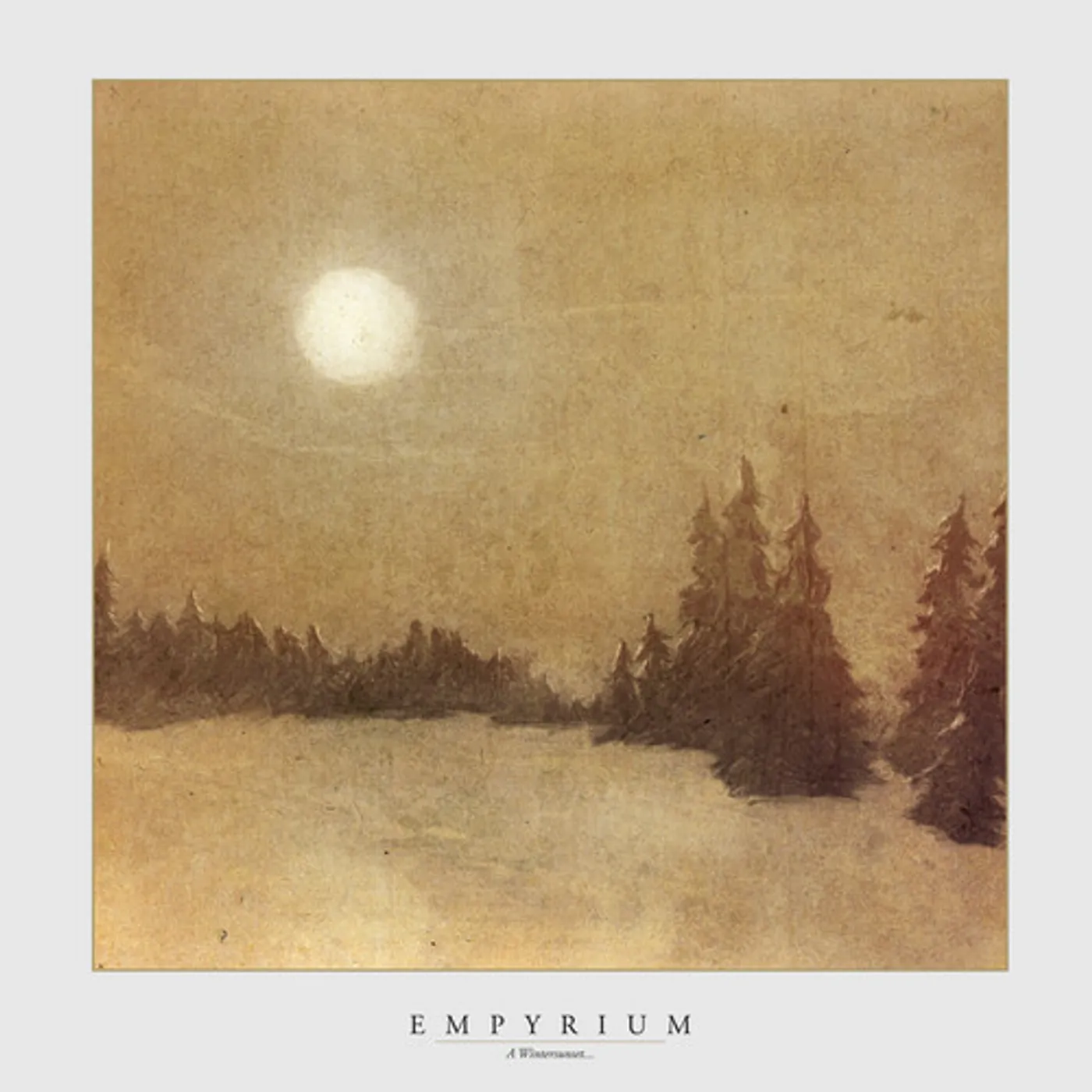 Empyrium WINTERSUNSET - TRANSPARENT YELLOW Vinyl Record