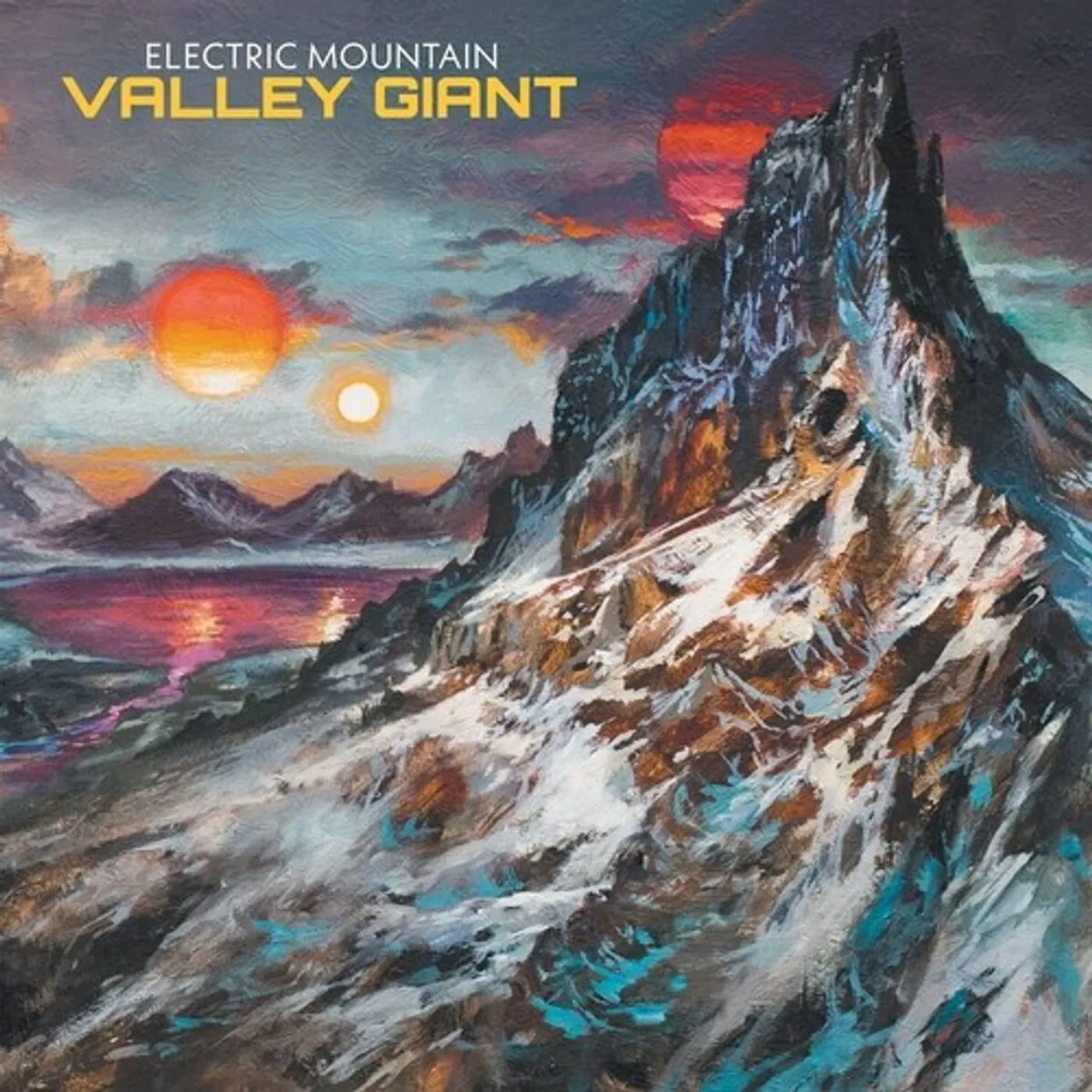 Electric Mountain Valley Giant Vinyl Record