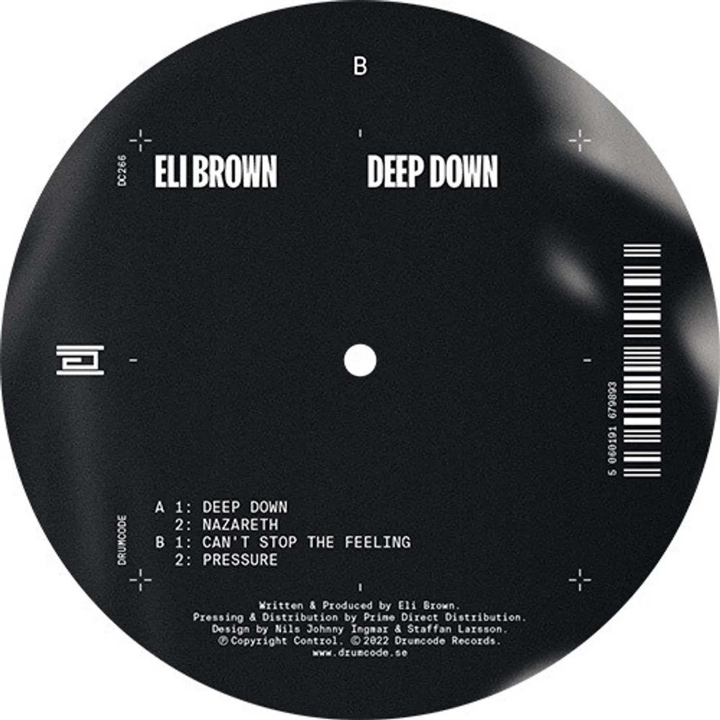 Eli Brown Deep Down Vinyl Record