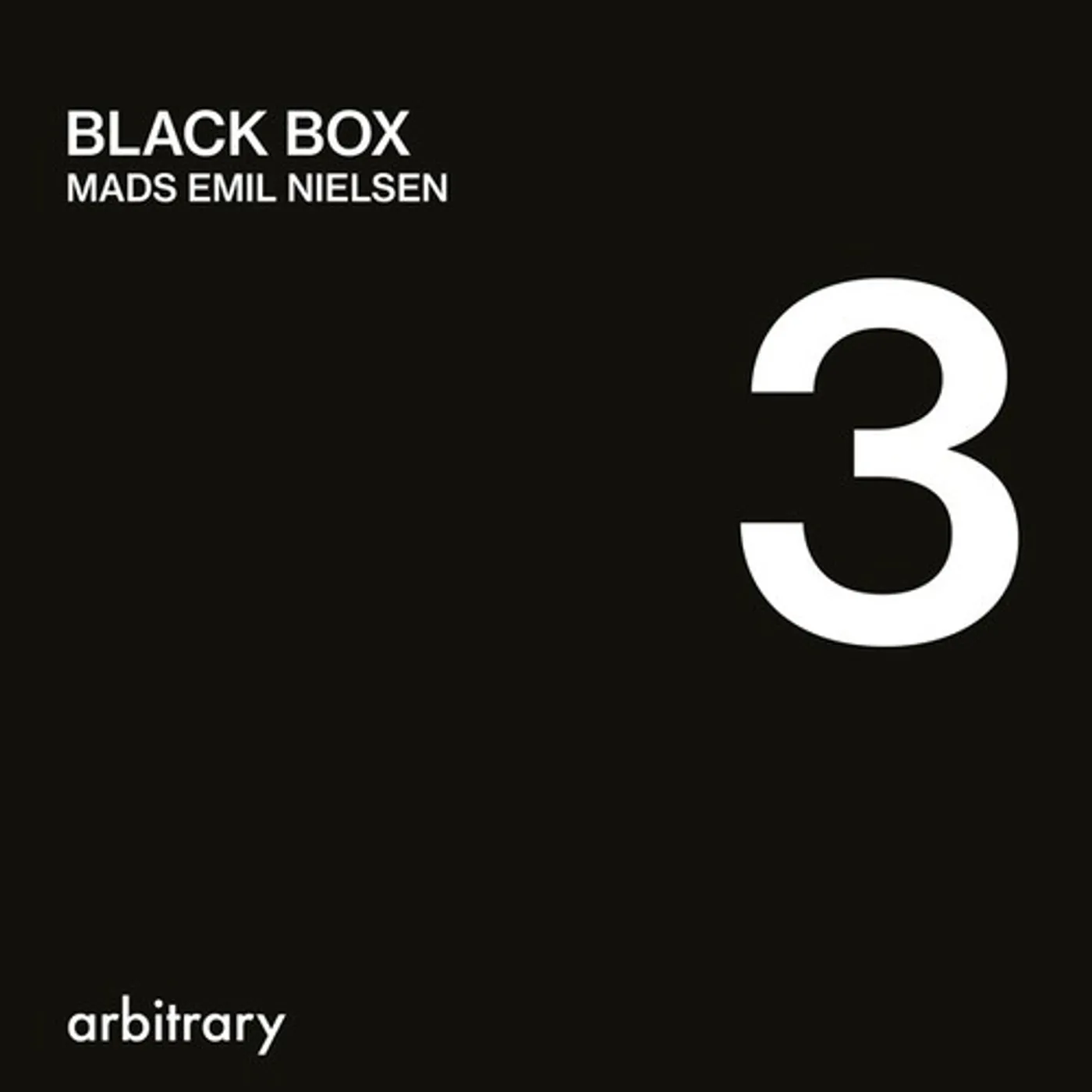 Mads Emil Nielsen BLACK BOX 3 (Vinyl)