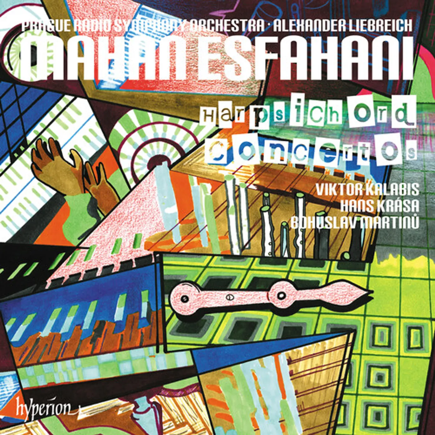 Mahan Esfahani MARTINU KRASA & KALABIS: HARPSICHORD CONCERTOS CD