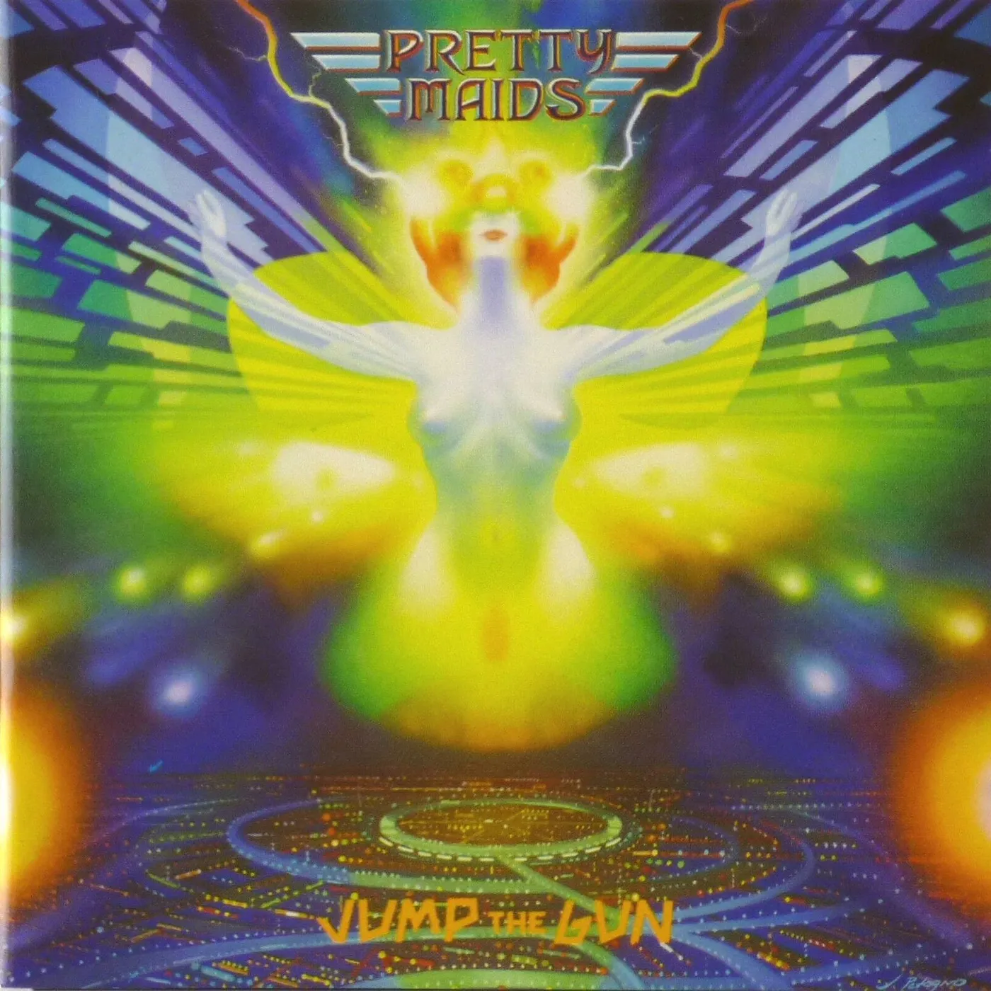 Pretty Maids Jump The Gun Vinyl Record