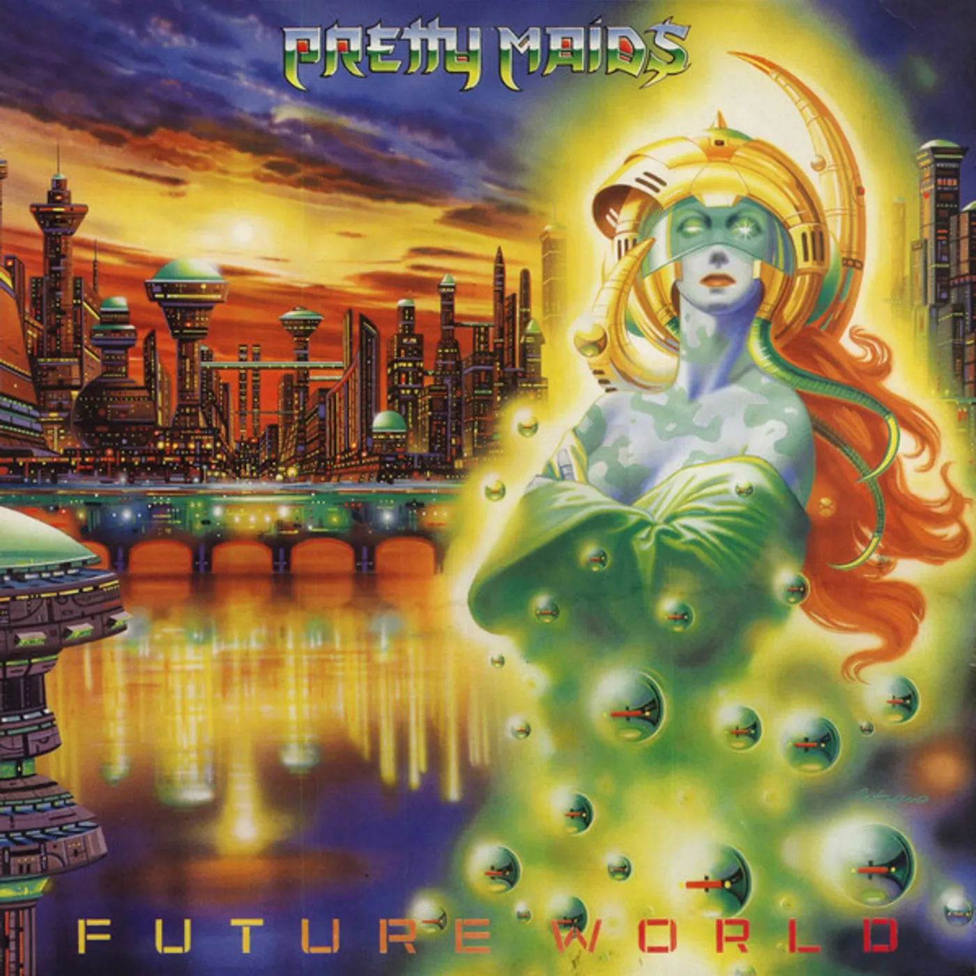 Pretty Maids FUTURE WORLD Vinyl Record