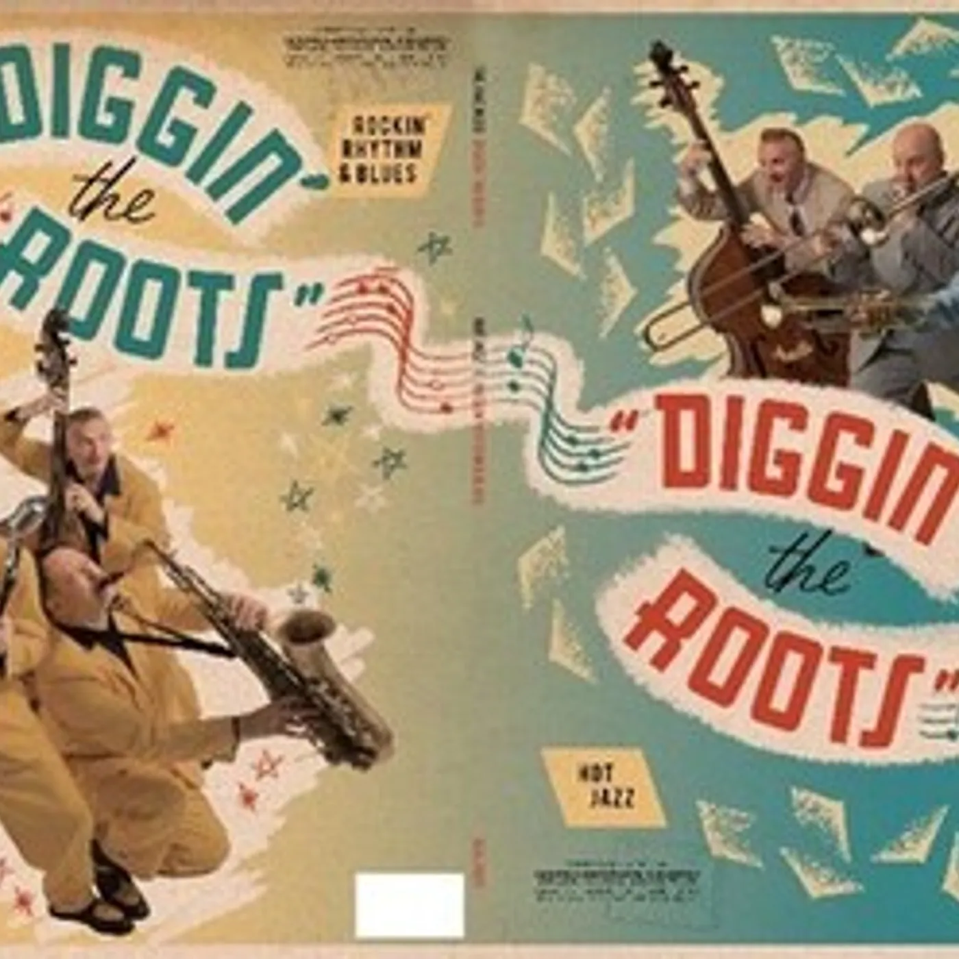 The Jive Aces DIGGIN THE ROOTS VOL 1 & 2 Vinyl Record
