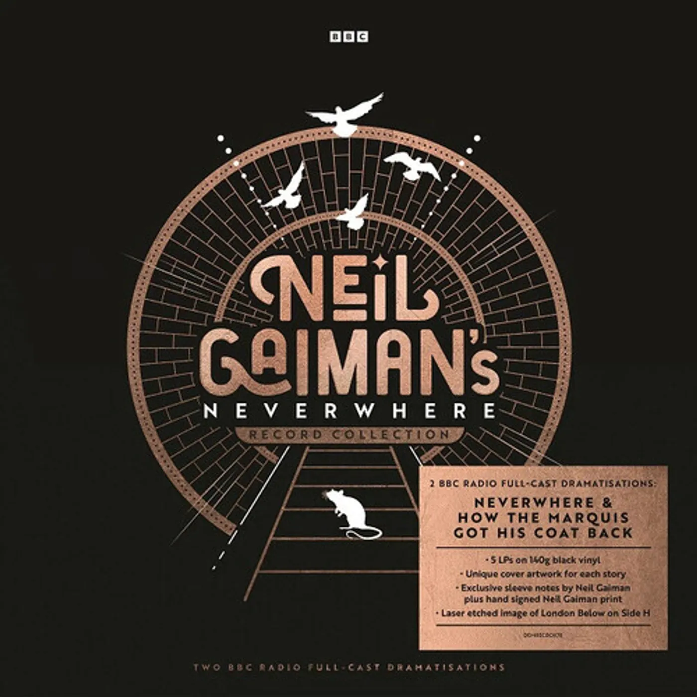 NEIL GAIMAN'S NEVERWHERE RECORD COLLECTION Vinyl Record