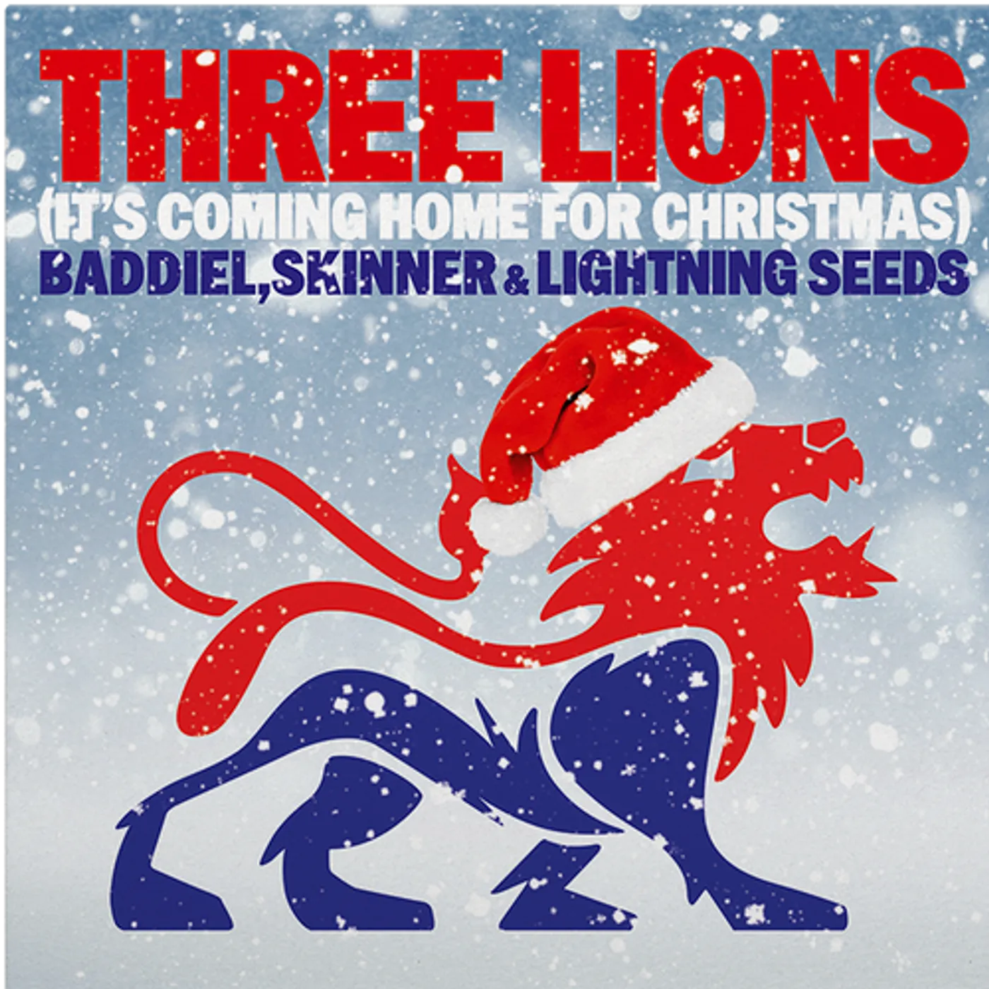 Baddiel, Skinner & Lightning Seeds It's Coming Home For Christmas vinyl record